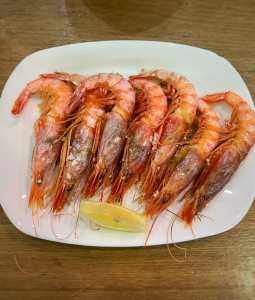 Langostinos Plancha